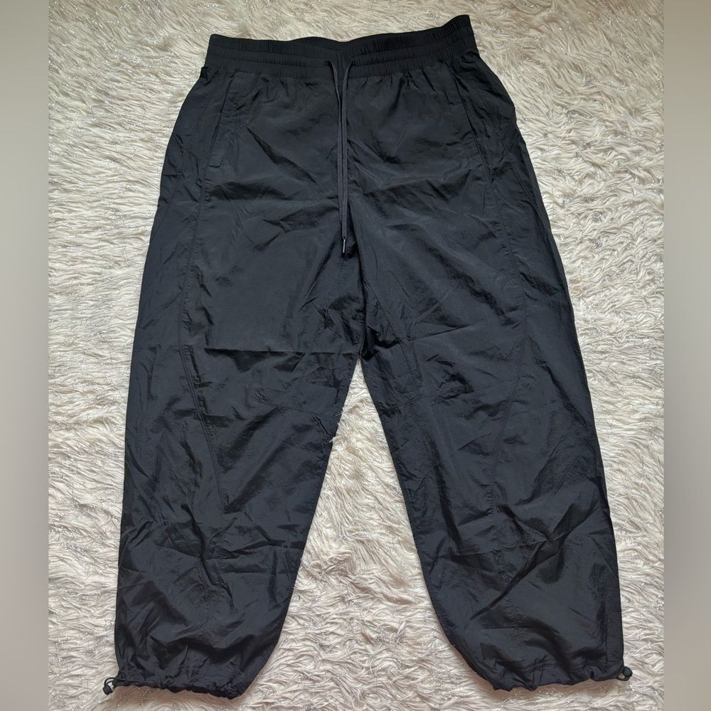 Lululemon Athletica Licence Black Women’s Mi-Rise Drawstring Joggers Size 12